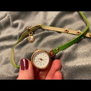 Green Wrap Around Watch